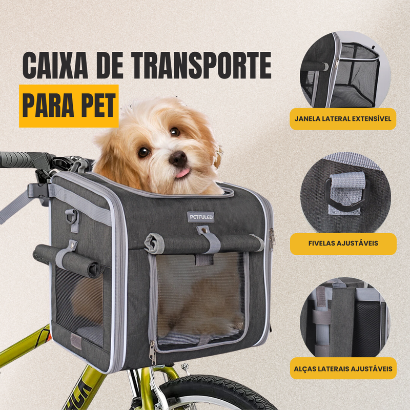 Cesto Para Pet na Bicicleta - Conforto e Praticidade Para suas Aventuras