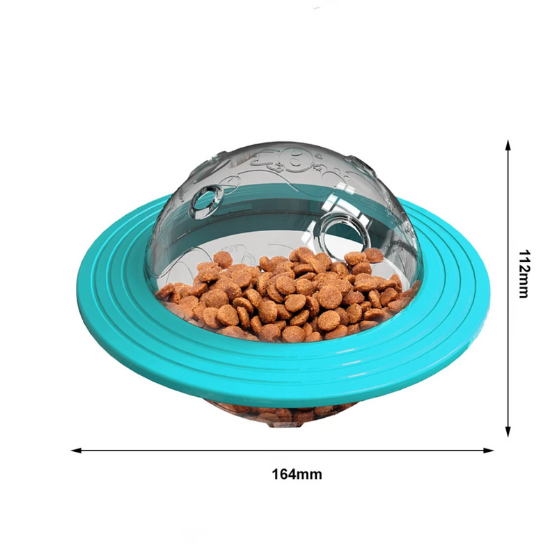 Disco Dispenser Interativo para Petiscos: Diversão e Estímulo para Seu Pet