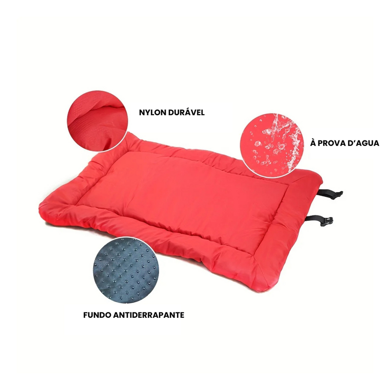 Cama Dobrável Pet Portátil: Conforto Impermeável e Antiderrapante