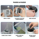 Pá Prática para Areia de Gatos com Saquinho Coletor