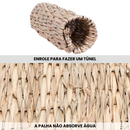 Cama de Palha Confortável para Roedores: Ideal para Hamsters, Chinchilas e Porquinhos-da-Índia