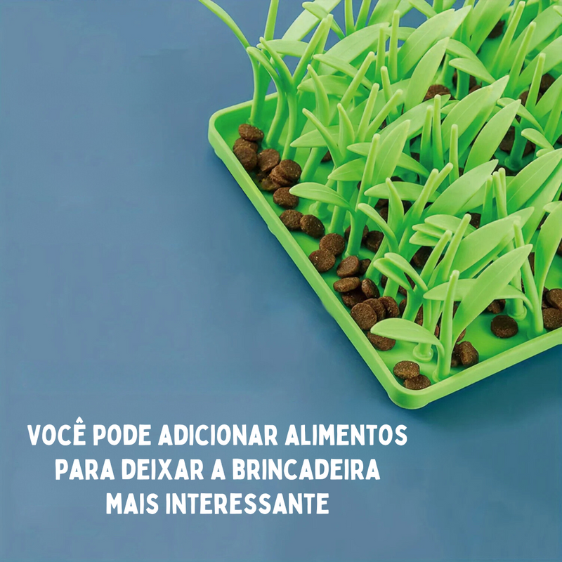 Tapete de Grama Silencioso para Cães: Um Refúgio Divertido para Aromatizar Petiscos