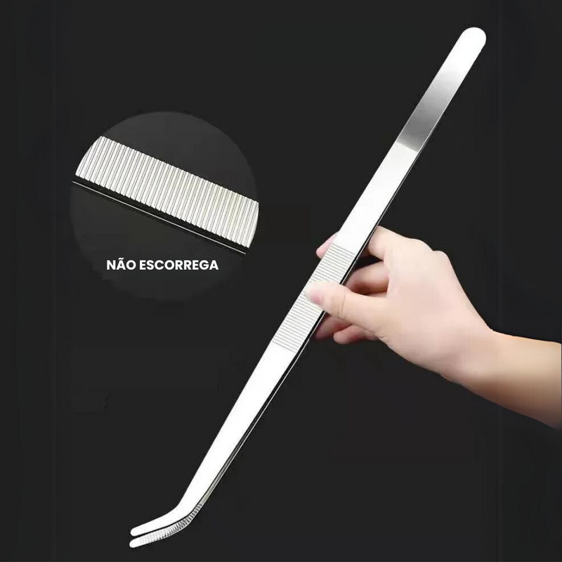 Pinça Prática para Plantas Aquáticas em Aquário – Transforme Seu Tanque de Peixes com Facilidade