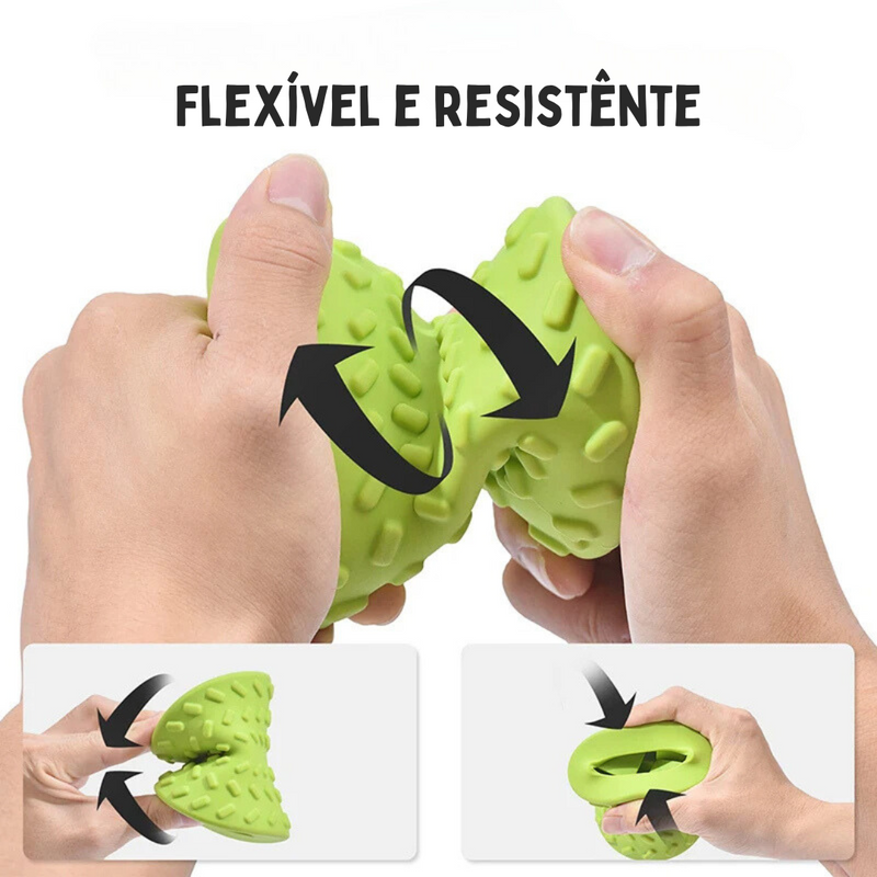 **Brinquedo Mordedor Pet: Esconderijo Divertido para Ração e Petiscos**