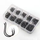 Kit de Anzóis em Aço Carbono - 100 ou 500 Unidades para Sucesso na Pesca