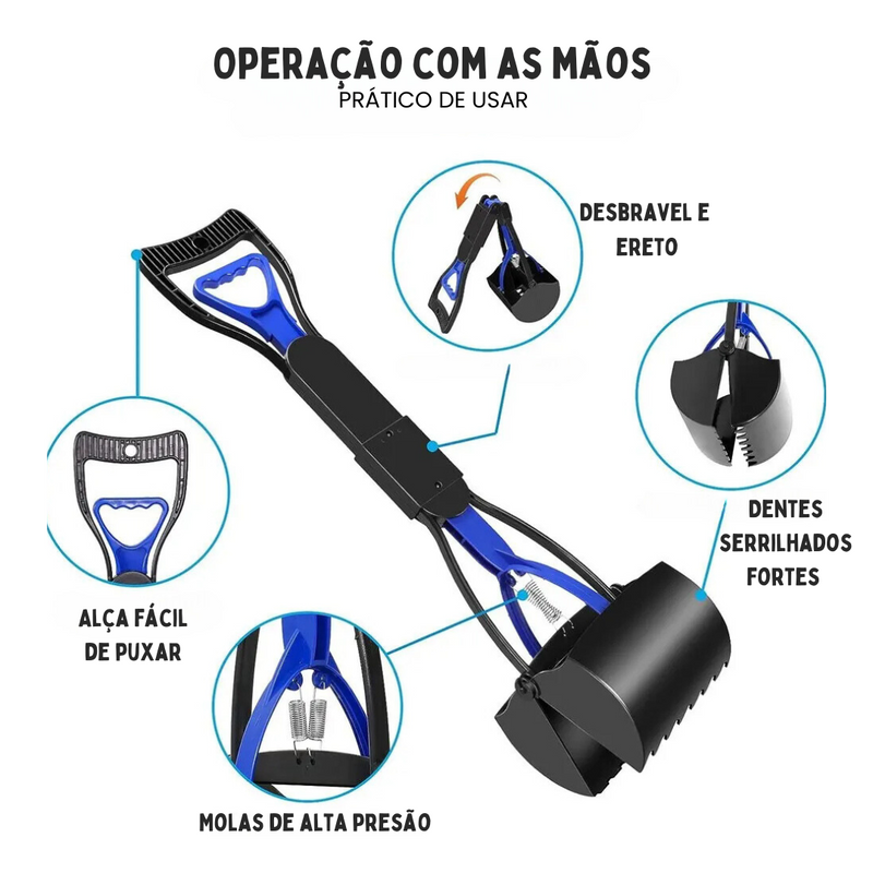 Coletor Prático de Fezes para Cachorros: Mantenha Seu Passeio Limpo e Confortável