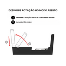 Comedouro e Bebedouro Elevado Ajustável para Pets - Conforto e Estilo com Tigela em Aço Inox