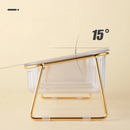 Conjunto Prático de Bebedouro e Comedouro de Acrílico para Conforto de Cães e Gatos