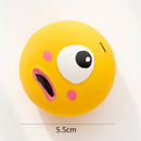 Bola de Látex Expressiva para Cachorros - Diversão e Sorrisos para Seu Pet