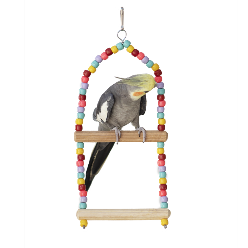POLEIRO DUPLO GRANDE DECORADO - BRINQUEDO CALOPSITA