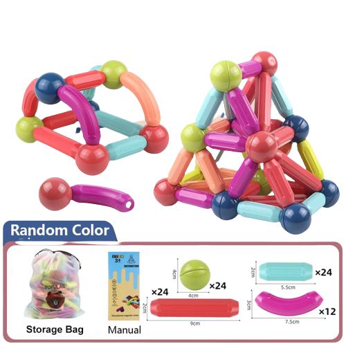 Brinquedos Magnéticos Educativos – Estimule a Criatividade e Foco com Bolas Interativas