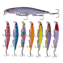 Conjunto Completo de Iscas Proleurre Minnow para Pesca Eficiente – 8 a 18 Peças