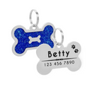 Pingente de Identificação Personalizado para Cachorros com Nome, Telefone e Endereço