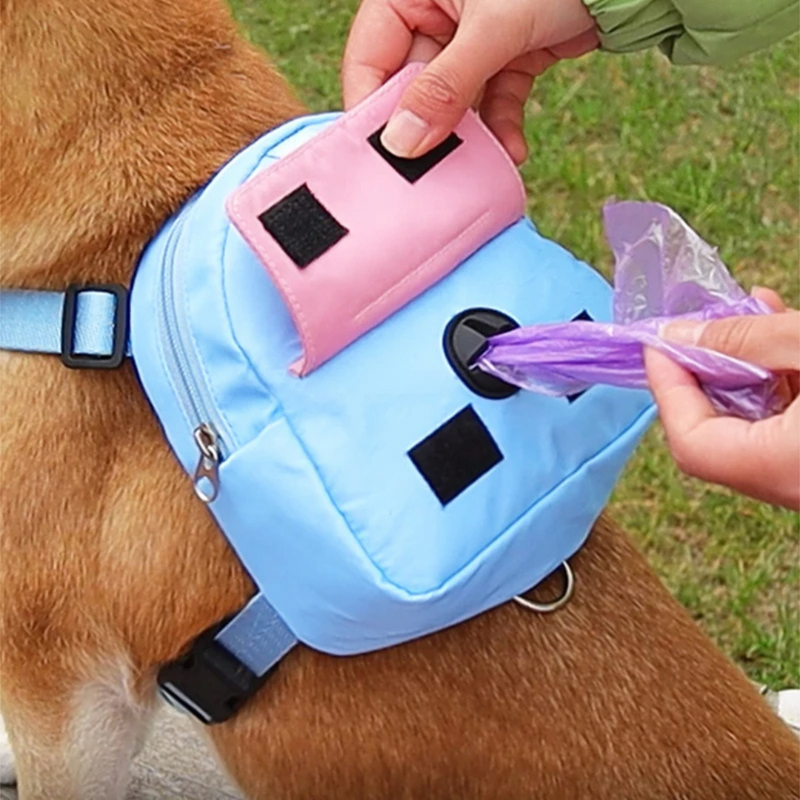 Mochila Multifuncional para Pets com Argola e Guia: Conforto e Praticidade em Seus Passeios