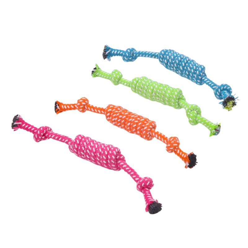 Brinquedo de Corda Resistente para Cachorros – Diversão e Conforto para Seu Pet
