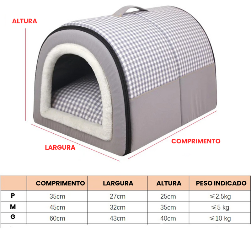 Refúgio Confortável para Seu Cachorro