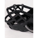 Focinheira Ajustável de Silicone Preta para Cães Grandes - Conforto e Segurança em Cada Passeio