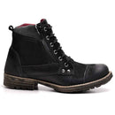 Bota Masculina Couro Casual Preto