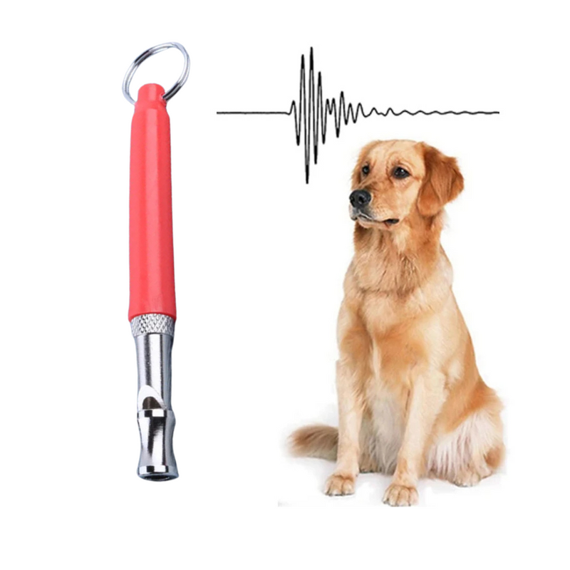 Apito Ultrassônico Ajustável para Treinamento Eficiente de Cães