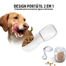 Garrafa Multifuncional para Pet: Bebedouro e Comedouro Portátil para Viagens com Seu Cachorro