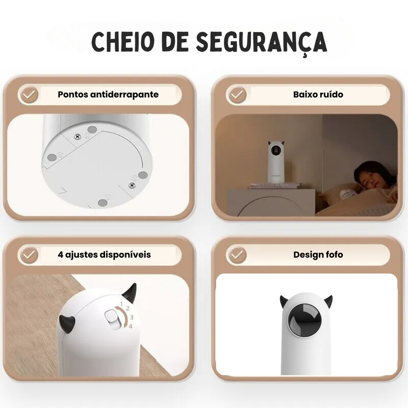 Divertido Brinquedo Laser para Gatos: Estímulo e Alegria em Cada Caçada