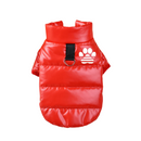 Jaqueta Puffer Impermeável para Pets The Dog Face com Alça Prática para Passeios Confortáveis