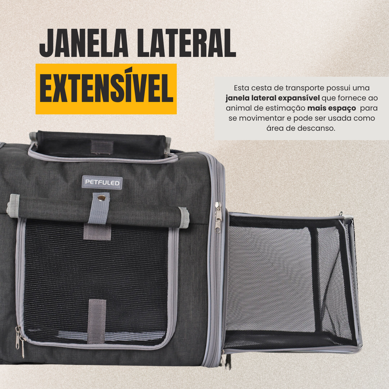 Cesto Para Pet na Bicicleta - Conforto e Praticidade Para suas Aventuras