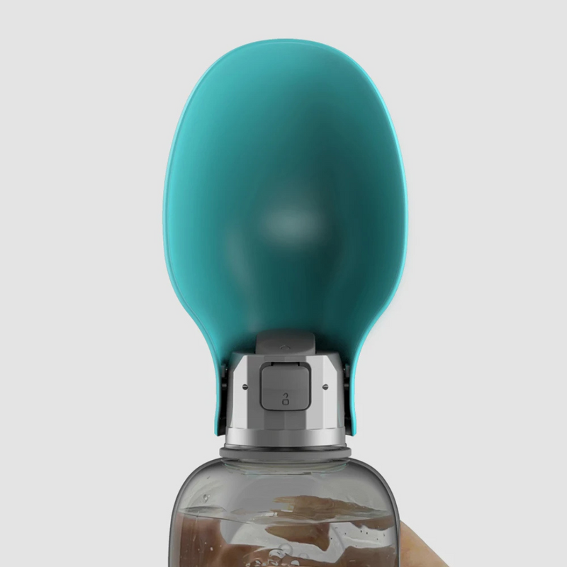 Garrafa Automática de Água Portátil com Copo para Cães – Conforto e Praticidade em Passeios