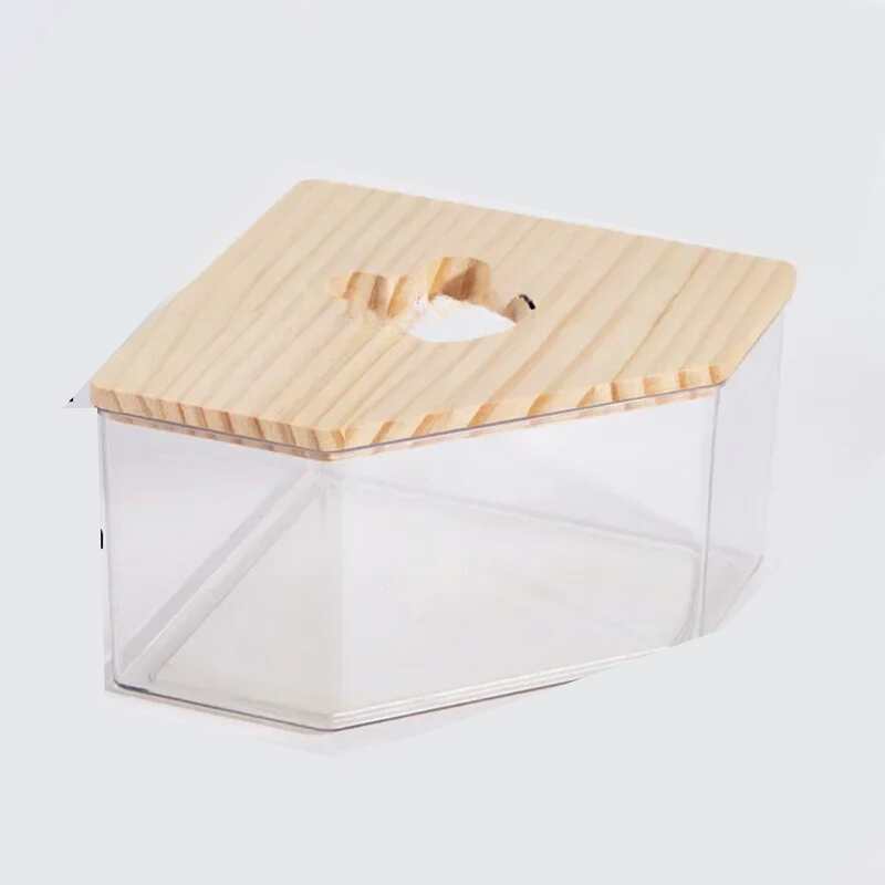 Banheira de Areia Confortável para Hamsters e Porquinhos da Índia - Transforme o Banho em Um Momento de Bem-Estar