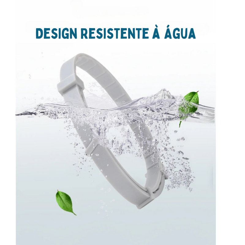 Coleira Repelente Antiparasitário para Proteção Eficaz Contra Pulgas e Carrapatos