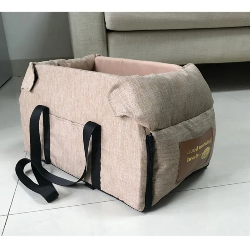 Bolsa de Assento para Transporte Seguro de Cães e Gatos em Carros