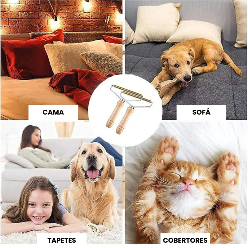 Removedor de Pelos e Fiapos para Roupas – Conforto e Praticidade em Cada Lavagem