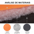 **Jaqueta Impermeável com Colar Alto para Conforto e Proteção do Seu Cachorro**