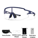 Óculos de Ciclismo RockBros com Proteção UV400 para Conforto e Estilo