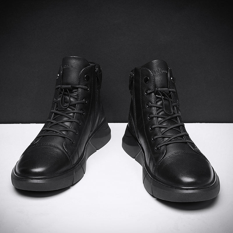 Bota Masculina de Couro Italiano Premium