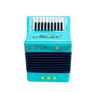 Sanfona Infantil com 3 Baixos e 10 Teclas para Crianças Acordeon