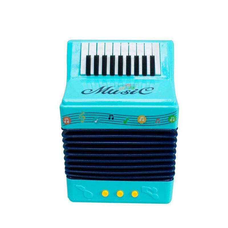 Sanfona Infantil com 3 Baixos e 10 Teclas para Crianças Acordeon