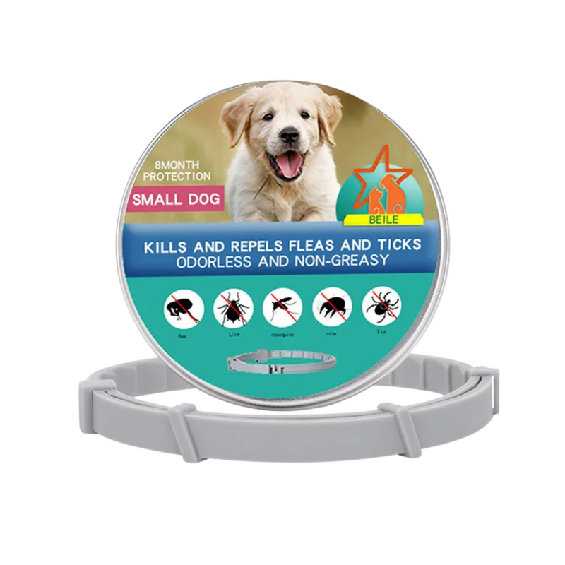 Coleira Repelente Antiparasitário para Proteção Eficaz Contra Pulgas e Carrapatos