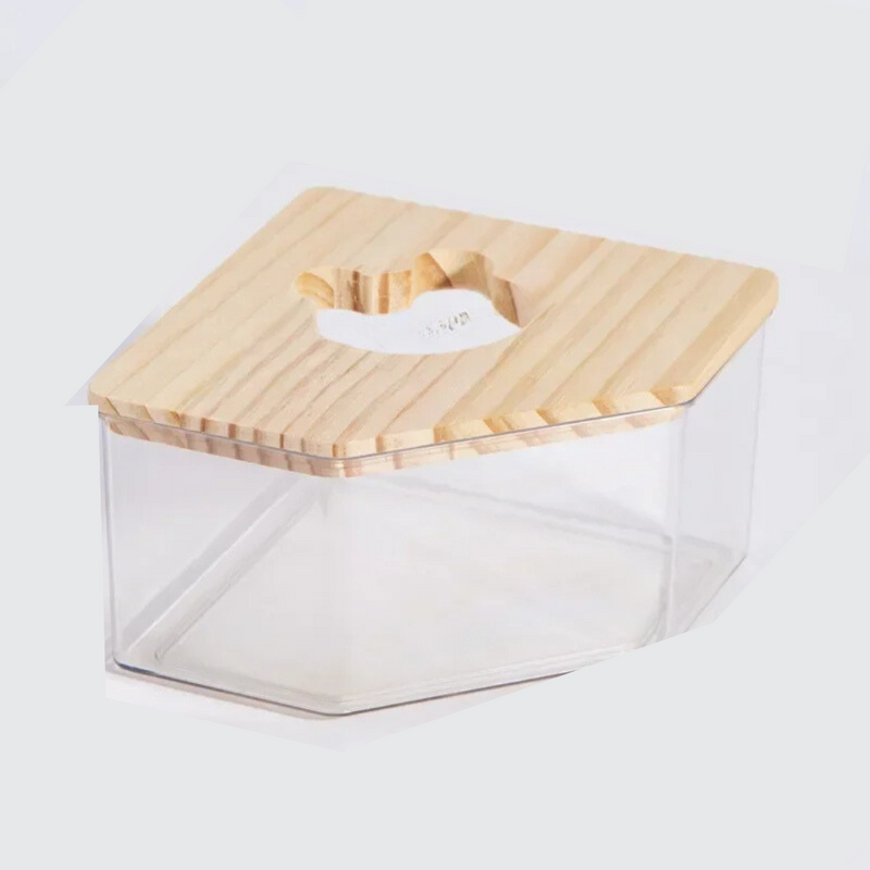 Banheira de Areia Confortável para Hamsters e Porquinhos da Índia - Transforme o Banho em Um Momento de Bem-Estar