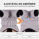 **Jaqueta Impermeável com Colar Alto para Conforto e Proteção do Seu Cachorro**