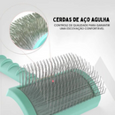 Escova Removedora de Pelos para Cães e Gatos - Conforto e Praticidade na Higiene do Seu Pet