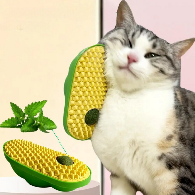 Escova Para Gatos com Catnip: Conforto e Diversão para Seu Pet