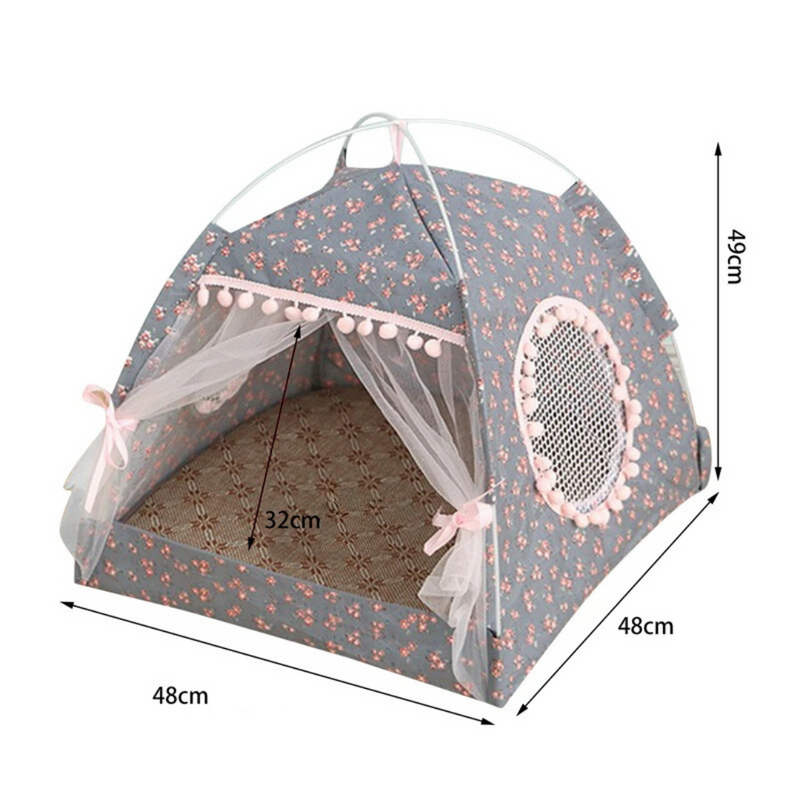 Tenda Pet Confortável com Rede para Momentos de Descanso