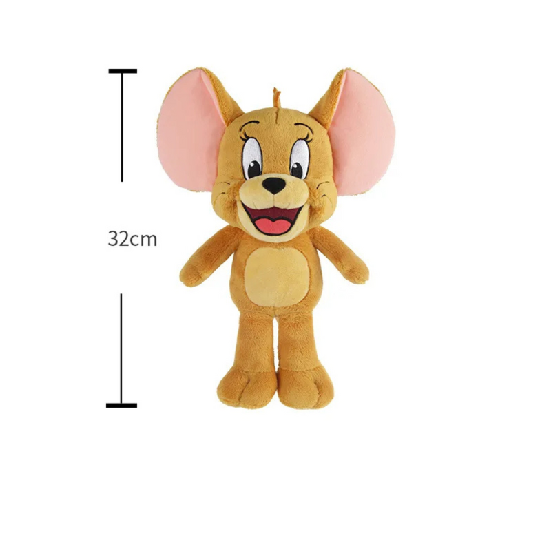 Confortável Brinquedo de Pelúcia Tom & Jerry para Cães e Gatos