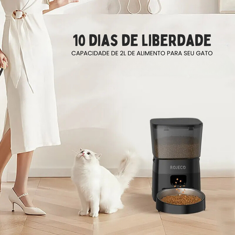 Alimentador Automático para Gatos e Cachorros: Praticidade e Conforto na Hora da Refeição
