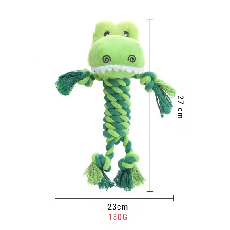 Brinquedo Resistente de Corda para Mordidas Saudáveis em Cachorros