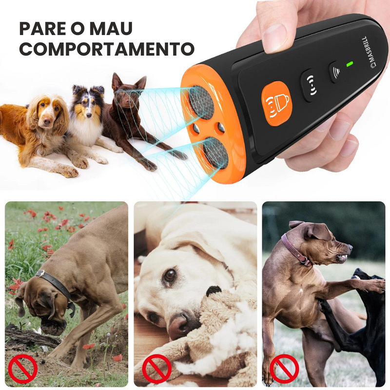 Apito Ultrassônico Para Treinamento e Proteção Contra Ataques de Cães