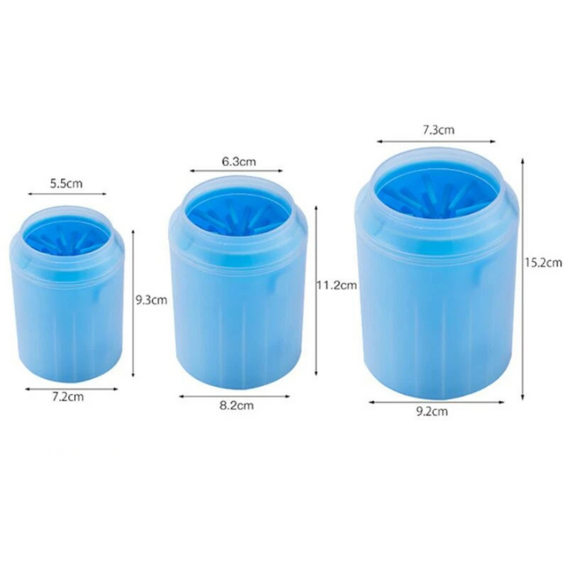 Copinho Para Limpeza de Patas com Cerdas de Silicone – Praticidade e Conforto na Sua Rotina