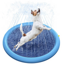 Piscina Inflável para Cães com Chafariz Refrescante – Diversão e Conforto para Seu Pet