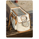 Bolsa de Transporte Pet Confortável com Alças e Bolsos Práticos